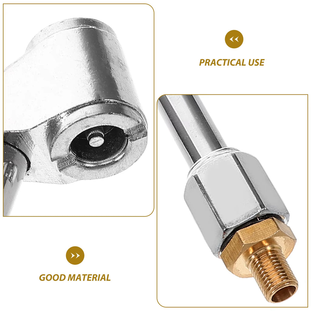 Tire Air Chuck Multi-Function Tire Inflator Chuck Car Bicycle Motorcycle Air Compressor Accessory Quick Inflation Head