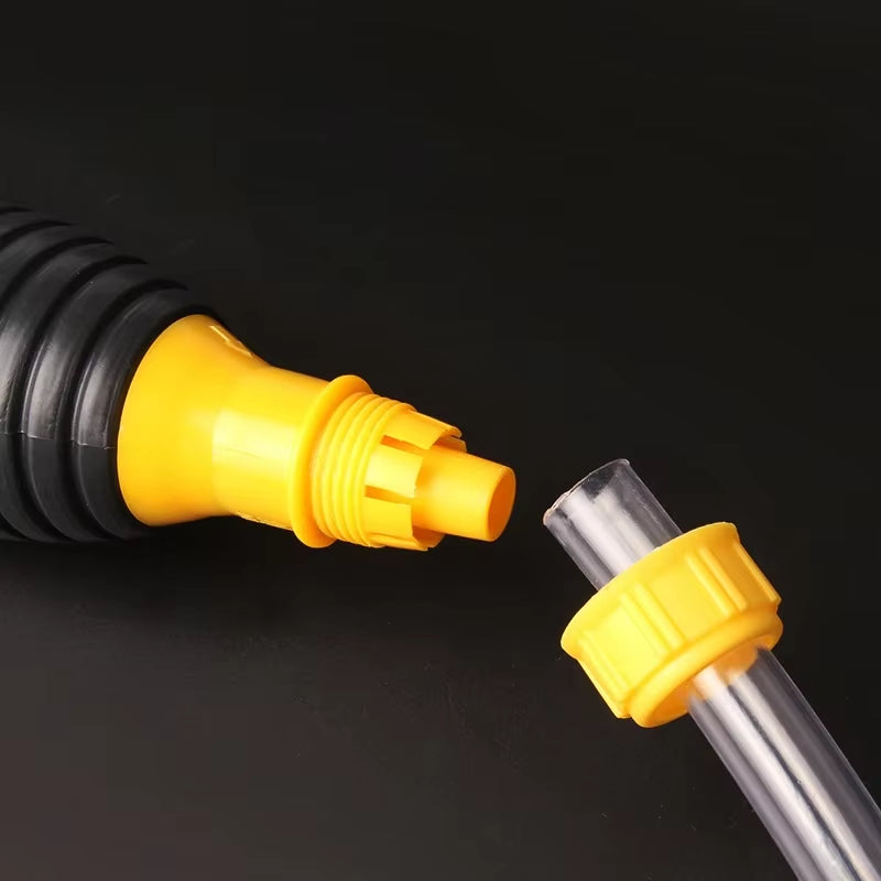 Manual Fuel Pump High Flow Car Motorcycle Hand Siphon Water Fish Tank Oil Petrol Diesel Liquid Transfer Tool