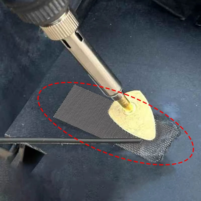 20-5Pcs Car Bumper Stainless Steel Repair Net Plastic Crack Repair Mesh Net for Bumper Body Vents Welding Tools Car Accessories