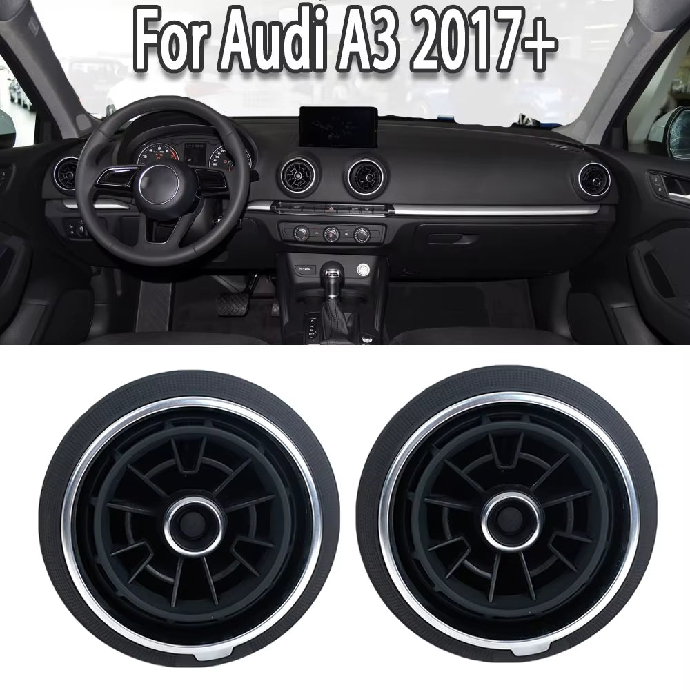 K-Car Widanfolly Red Dashboard Air Vent Conditioner Outlet Replacement Decorative for Audi A3 2017 2018