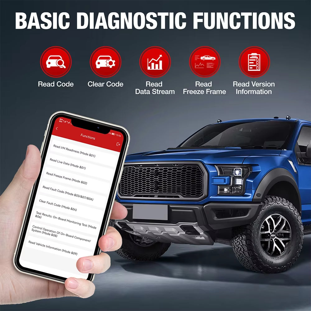 Ediag Hot Version Full System Diagnostic Tool OBD2 Scanner 16 Resets ECU Coding Bi-Directional PK THINKCAR Thinkdiag