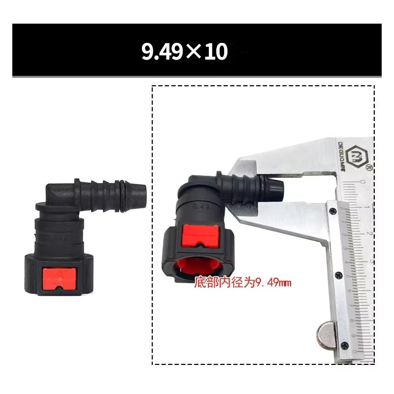 10Pcs Urea Pump Urea Tube Quick Connector 6.30 7.89 9.49 Fuel Air Pipe Joint SCR Post-Processing Repair Kits