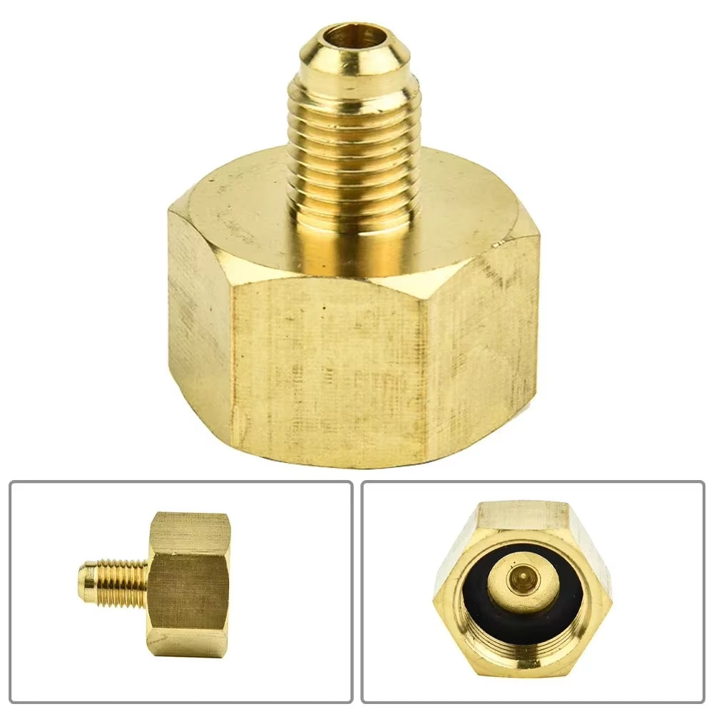 Car Conditioner Adapter Bottle Adapter for R134A 1/4SAE G3/4 Air-Conditioning Installation Accessories