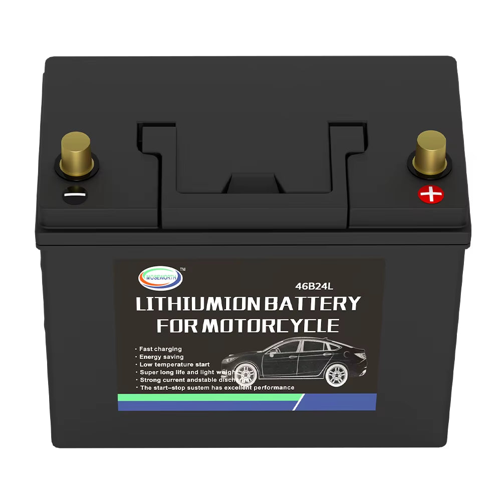 12V Lifepo4 Battery Car 20Ah 40Ah 70Ah 82Ah 100Ah 100Ah 120Ah Lithium Iron Phosphate Starting Battery Built-In BMS Jump Starter