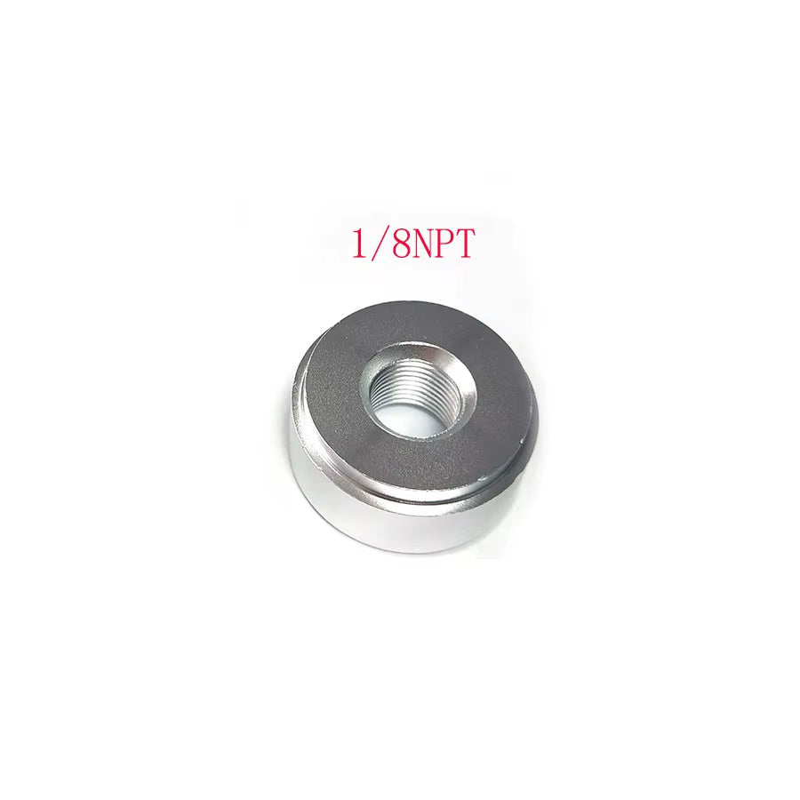 1/8 NPT ALUMINUM FEMALE WELD on / WELD in FLANGE FITTING BUNG,LOW PROFILE