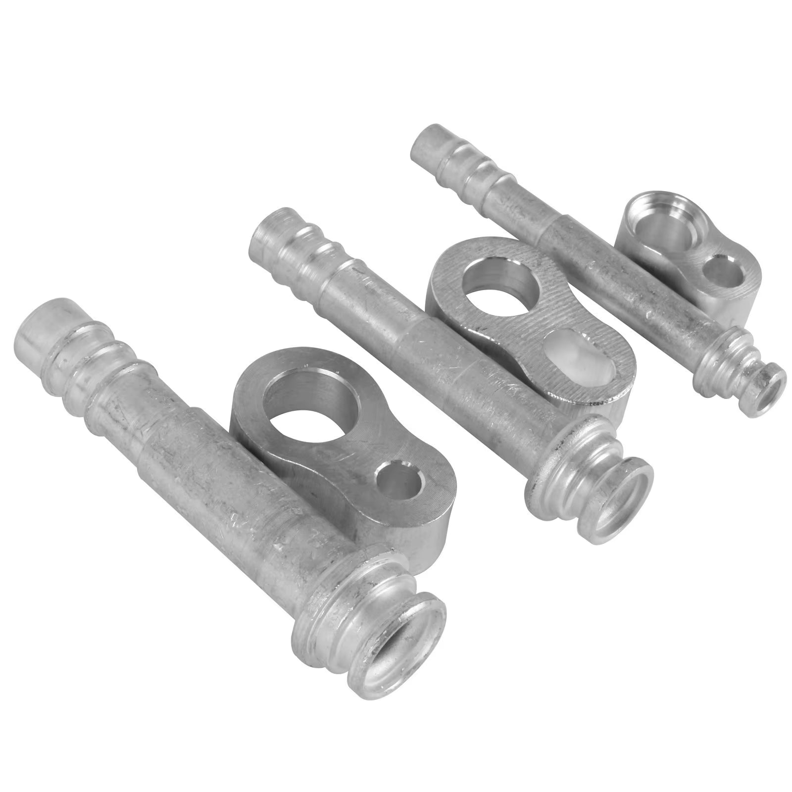 Autory Automotive Air Conditioning Active Platen Connector Radiator Evaporator Adapter R134A Fixture Hose Curved Straight