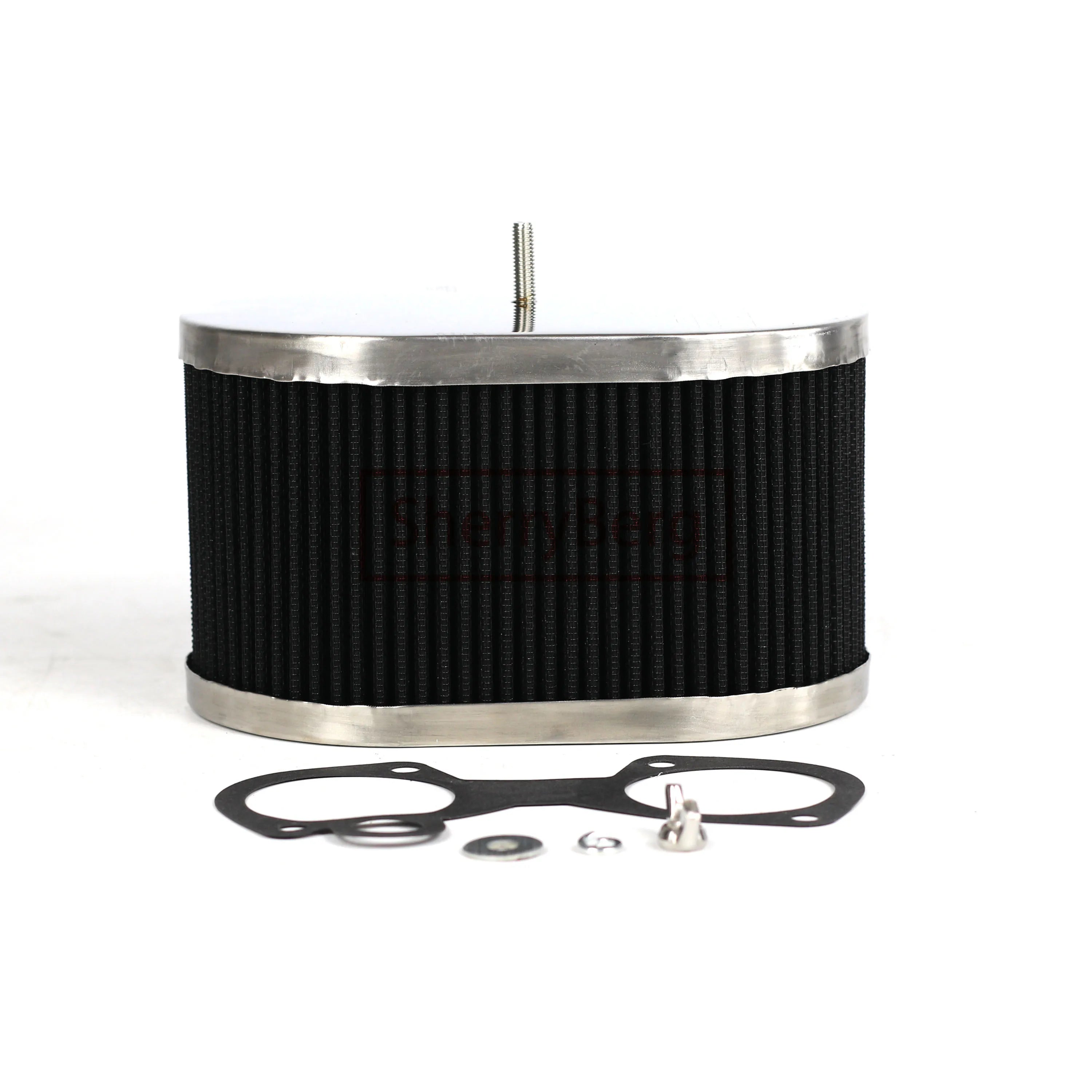 AIR FILTER 100Mm ASSEMBLY Cleaner for WEBER EMPI DCOE/DHLA/ADDH CARBURETTOR Carburetor 3.94" Tall Filters Oval