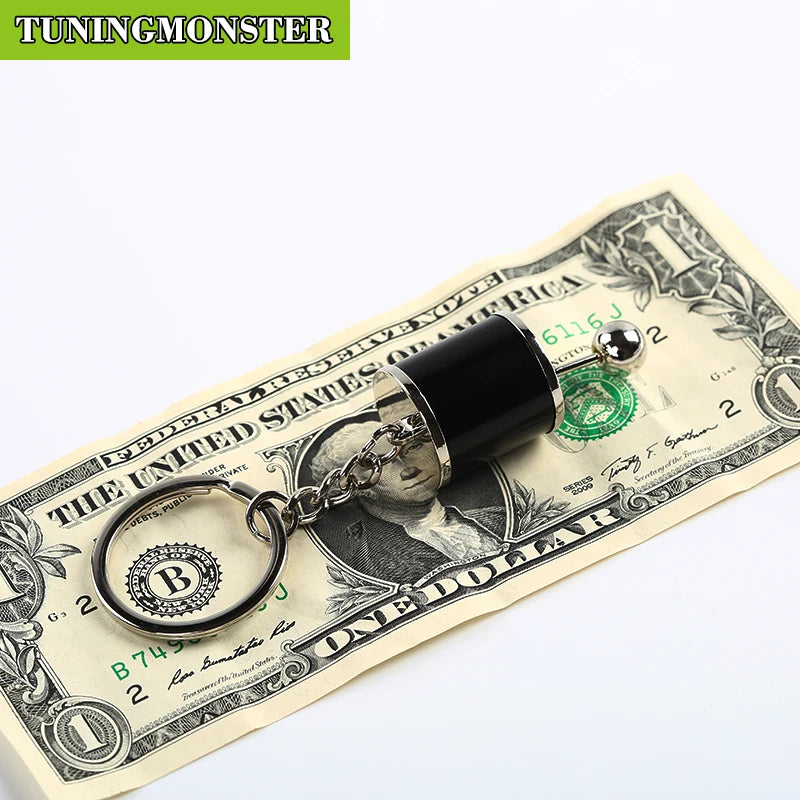 (Drop Shipping) Six Speed Removable Transmission Gear Shift Gearshift Knob Gearbox Keychain Keyring Key Chain