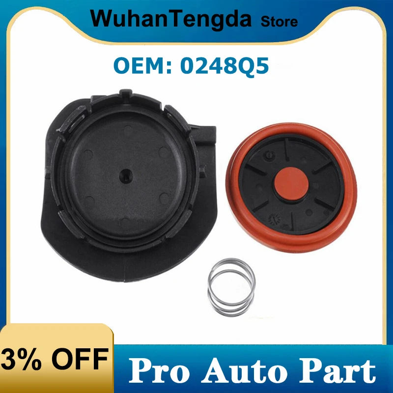 0248Q5 Engine PCV Valve Cover Cap With Membrane for Peugeot 207 307 308 2008 Citroen C3 EP6 VTI 0248.Q5