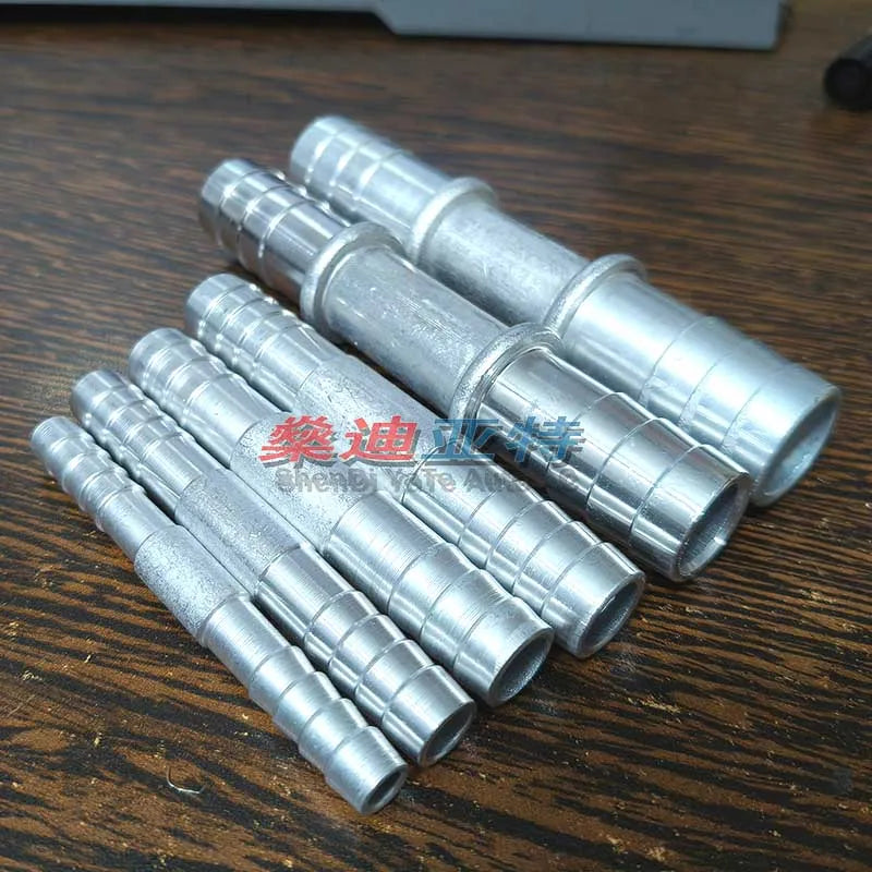 (50pcs)Car Air Conditioning Hose Fixture Connector Straight Pipe Fittings Truck Modified Air Conditioning Accessories