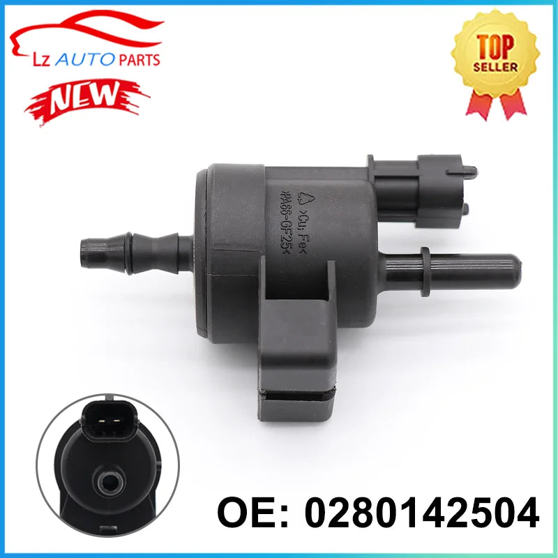 0280142504 Vapor Canister Purge Solenoid Valve for Opel Adam Corsa Cascada Insignia Meriva Mokka Zafira 1.4L 55576071 0280142505