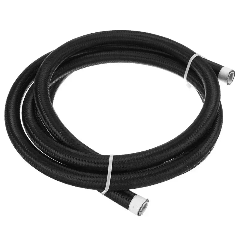0.5M/1M/1.5M/2M 3AN 4AN 6AN 8AN 10AN PTFE E85 Fuel Hose Oil Gas Cooler Line Turbo Pipe Brake Tube Nylon Stainless Steel Braided