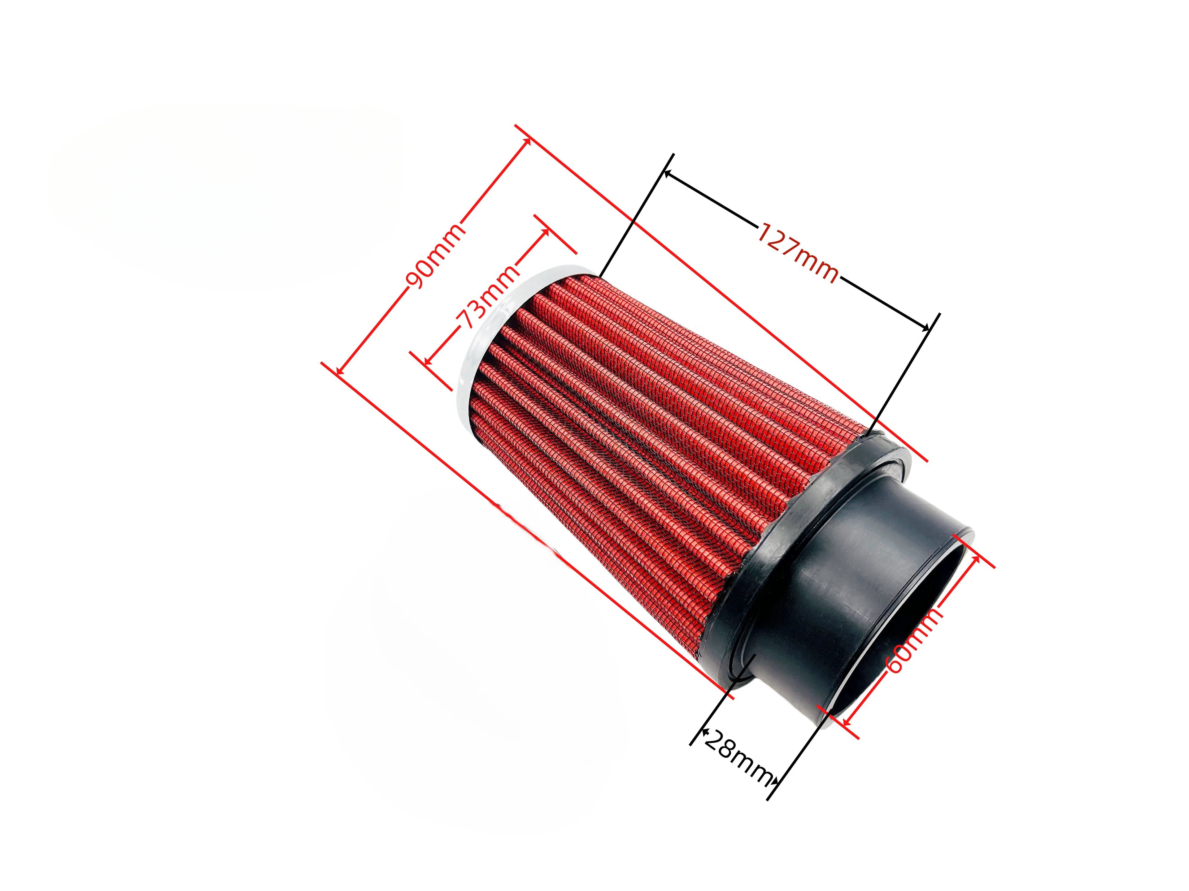 For Fiat Abarth 500 595 695 Sports Air Intake High Flow Feed System in Original Airbox Position Replacement Performance Parts