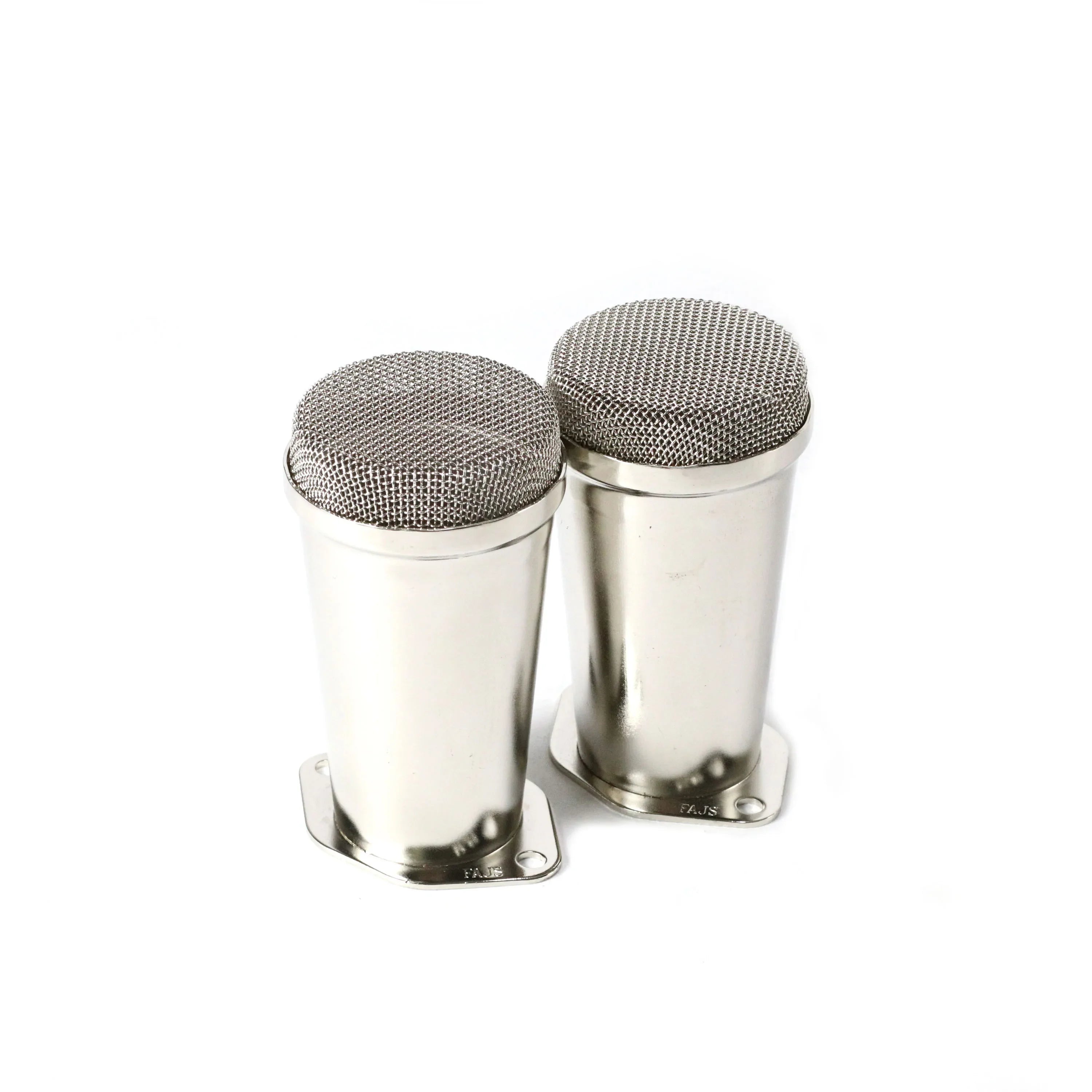 Pair Velocity Stack Air Horn Trumpet IDF DCOE for EMPI/WEBER DELLORTO Fajs EMP SOLEX 120Mm Tall with Air Filter Net
