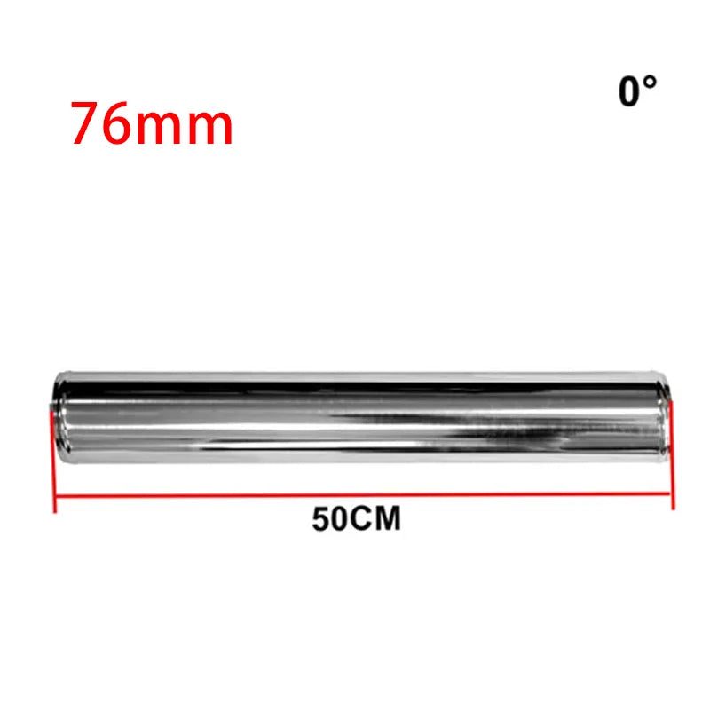 0/45/90/180 degree aluminum tube universal 3 Inch  "76mm Intercooler  cold intake pipe racing turbo high flow