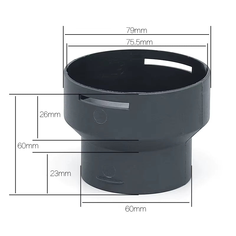 42/60/75Mm Car Heater Duct Pipe Joiner Connector Heater Ducting Straight Joint Hose Tube Connector for Eberspacher or Webasto