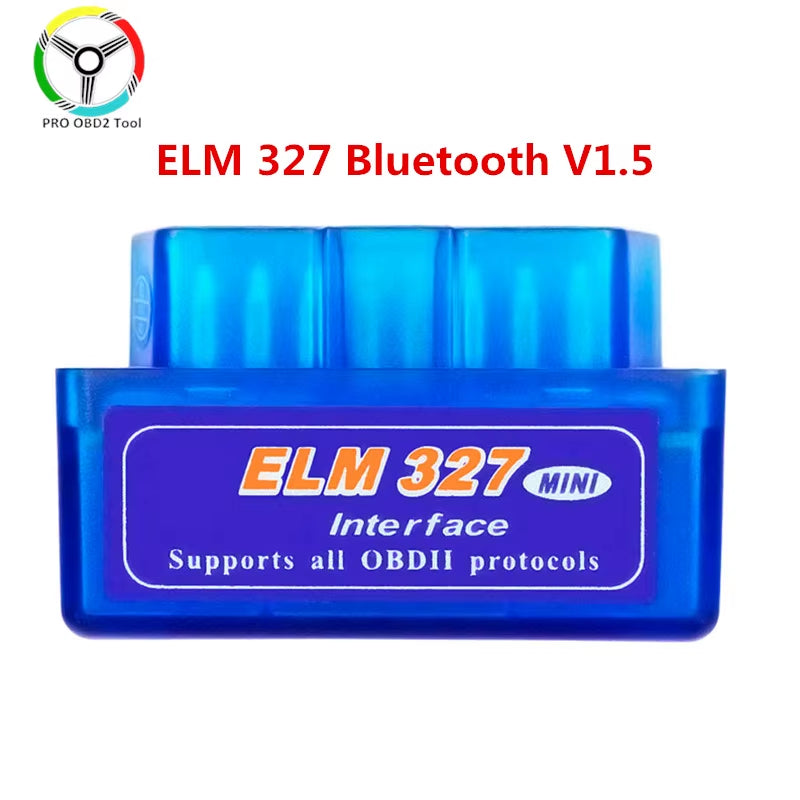 Bluetooth ELM327 V2.1 V1.5 Auto OBD Scanner Code Reader Tool Car Diagnostic Tool Super MINI ELM 327 for Android