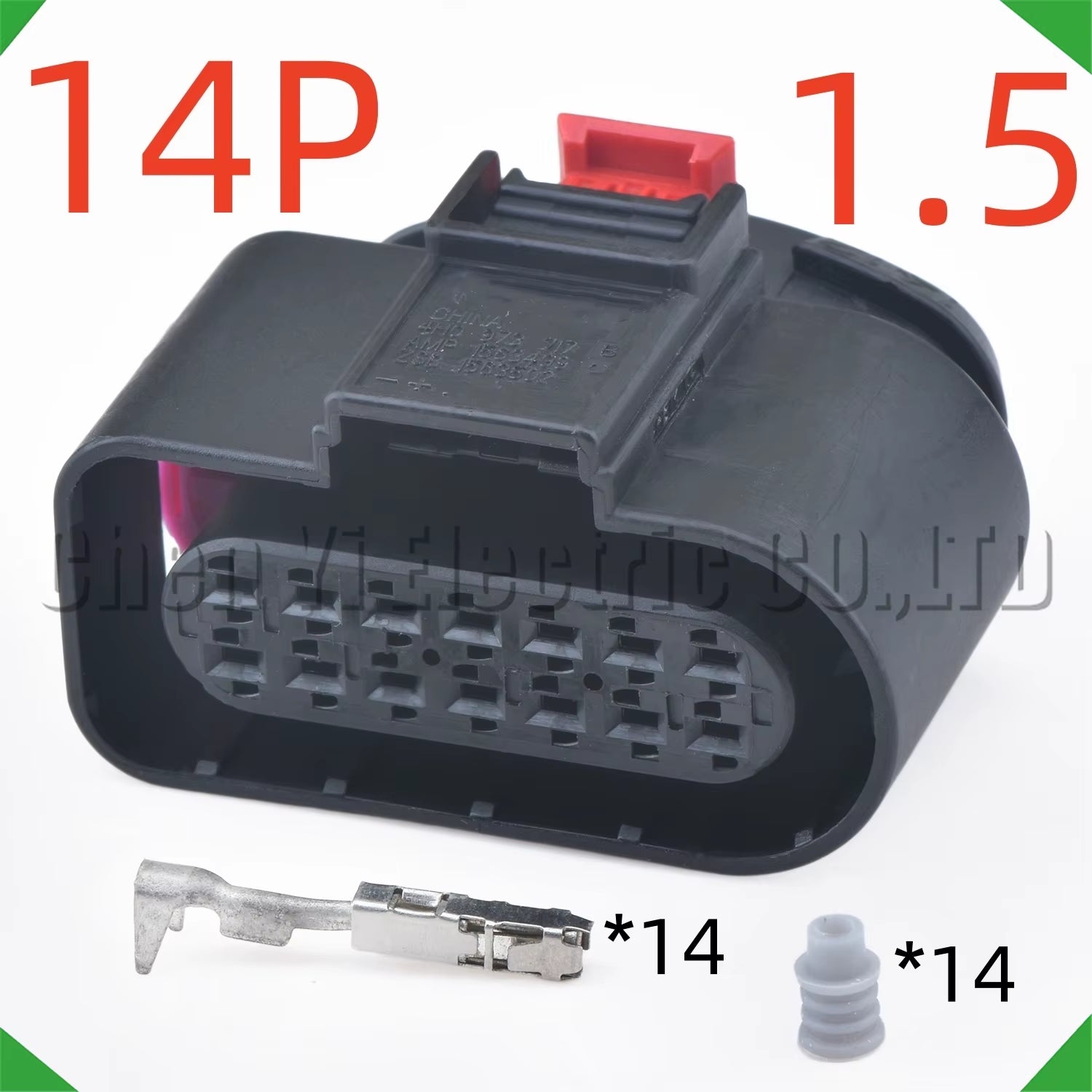 14 Pin Automotive Connectors Gearbox Parking Sensor Wire Harness Plug 4H0973717B 6X0973717 6X0973817 1563499 1563502 for VW Audi