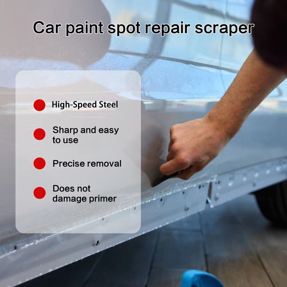 1 Set Car Polishing Scratch Repair Scraper Sagging Varnish Paint Stains Removal Car Surface Repair Professional Polishing Tool