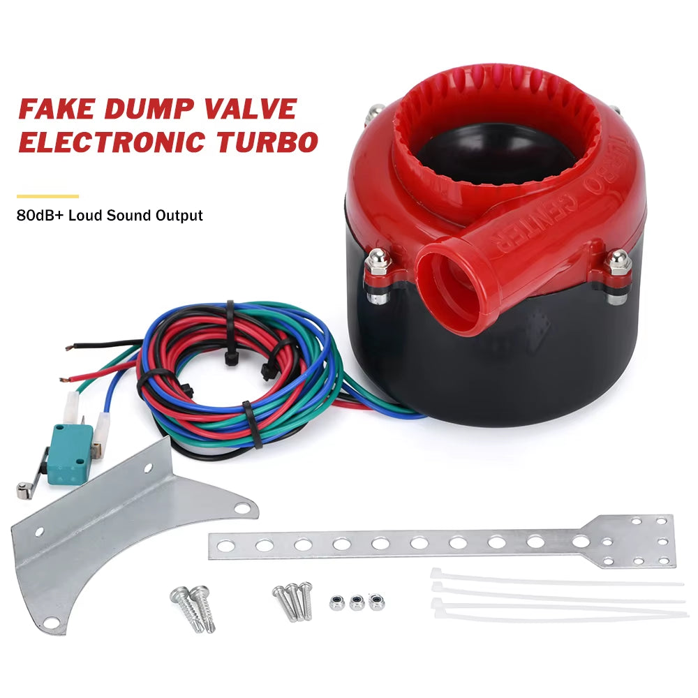 Universal Electronic Turbo Car Fake Dump Valve Turbo Blow off Valve Sound Electric Turbo Blow off Analog Sound BOV