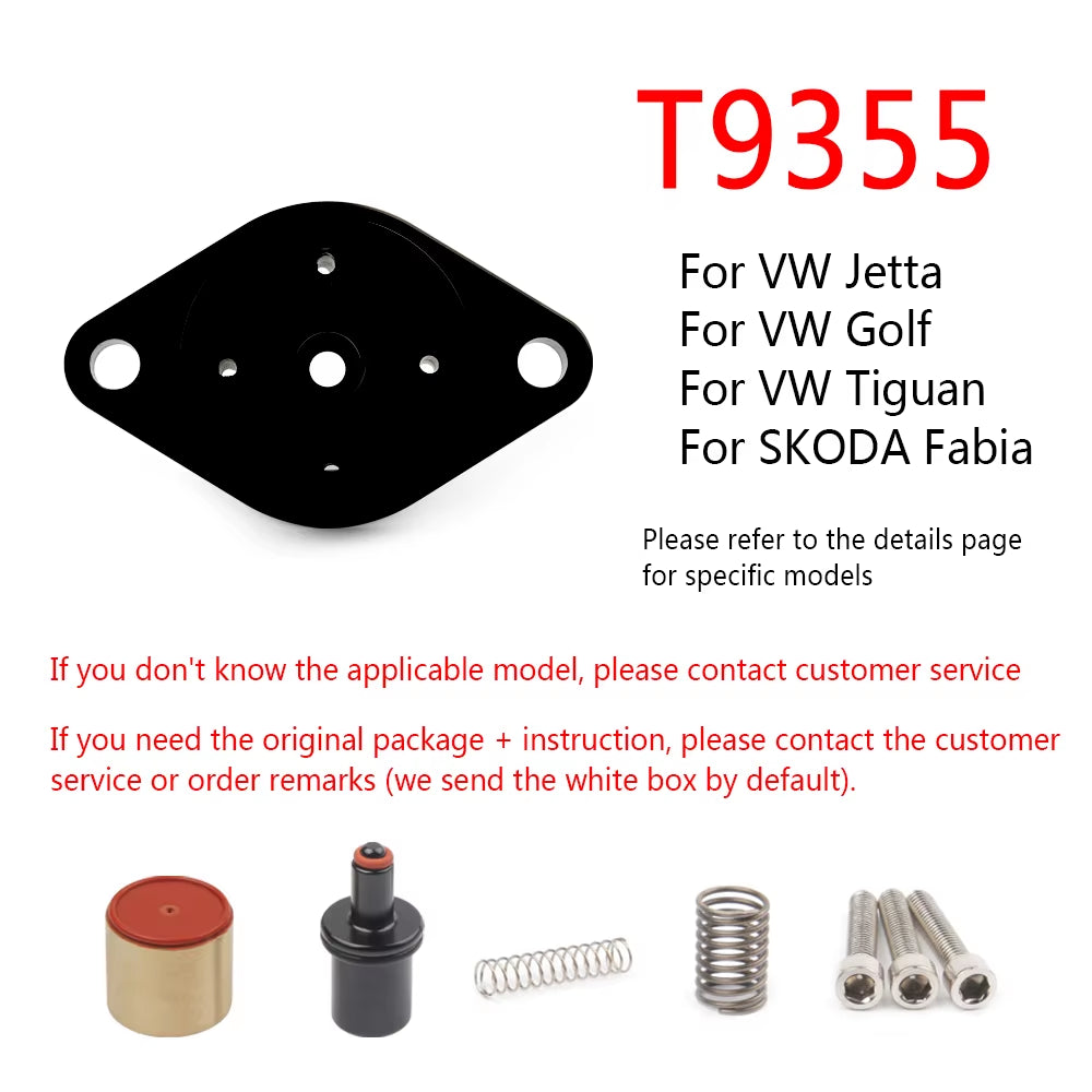 T9351 T9355 T9356 T9357 T9358 DV+ Performance Diverter Valve Suits Various for BMW for Ford for VW for Audi
