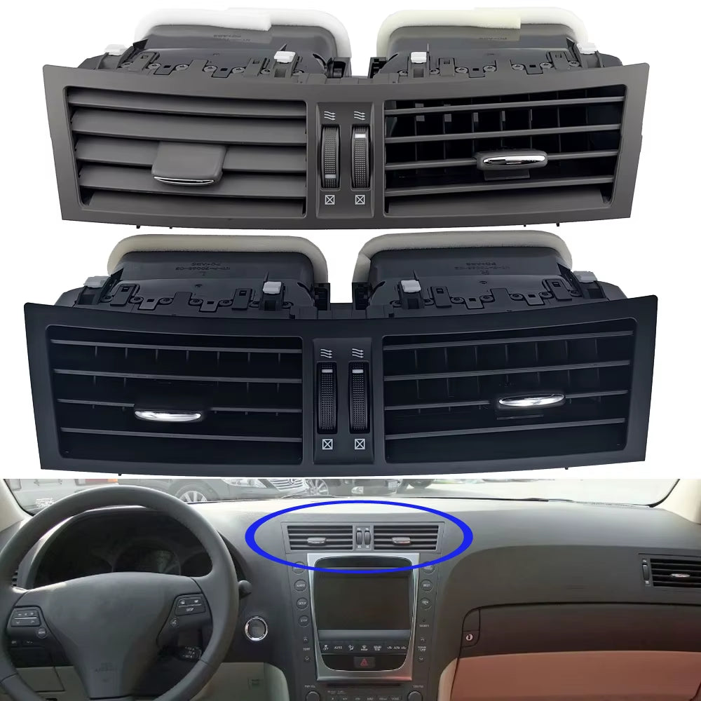 For Lexus Gs300 Gs430 Center Console Air Outlet Dashboard Air Conditioner Cold Air Heater Air Outlet