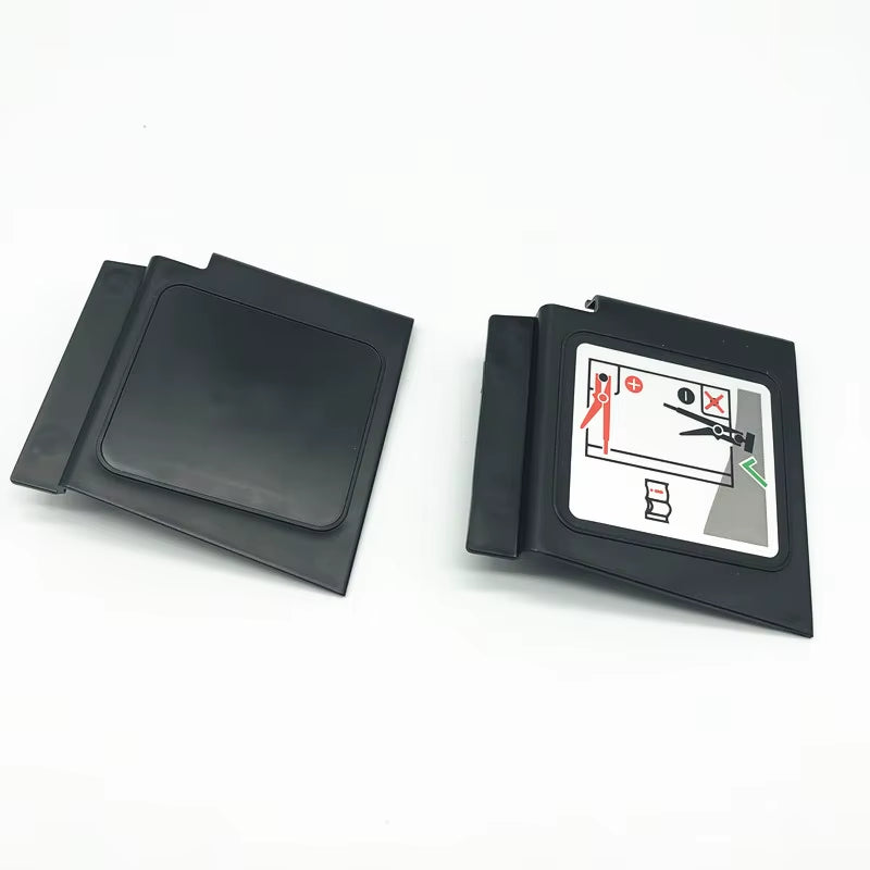 Car Battery Dust Cover Positive&Negative Pole Protection Cap for Vw Passat B8 CC Golf 7 MK7 Tiguan Scirocco Bora Octavia A3 Q3