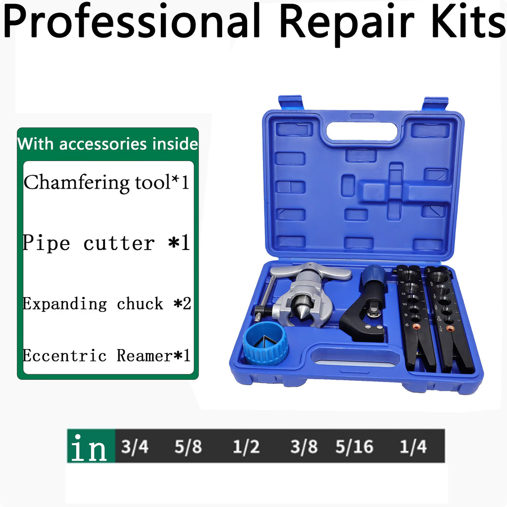 CT-806AM-F Copper Pipe Expander Set Air Conditioner Flare Tool Pipe Flaring Tool Set Tube Expander Tools