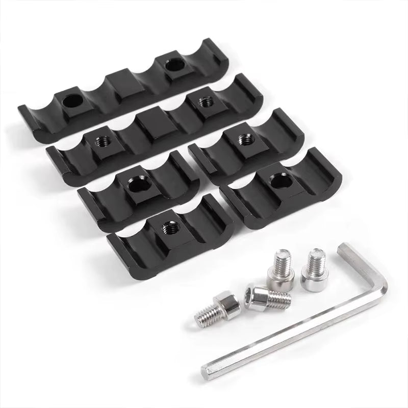 3Pcs/Set Car Spark Plug Electrical Wire Clamp Kit for 8Mm 9Mm 10Mm Purple Black Red Golden Silver Blue Green