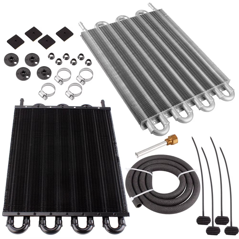 Universal Car Air Conditioning Tube Accessories 4 Rows 6 Rows 8 Rows Belt Condenser Tube Auto-Manual Radiator Converter Kit ﻿