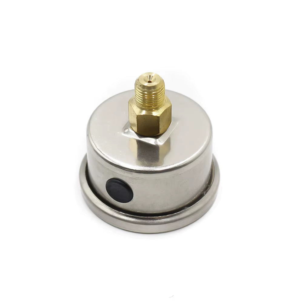 Liquid Filled Fuel Press Pressure Gauge BLACK Regulator R32 R33 R34 S15 Universal JDM YC100491