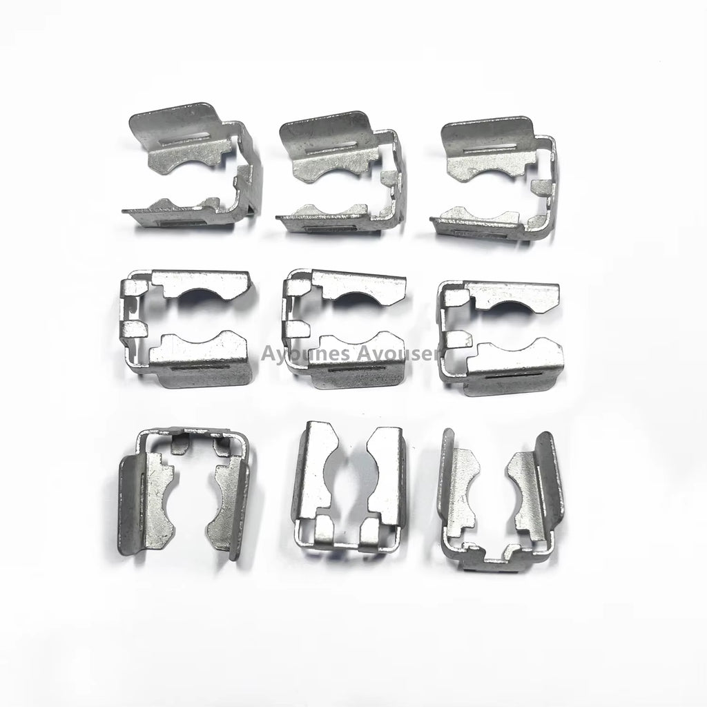 10Pieces Auto Parts Fuel Injector Metal Fastener Clips Rail Clip (MC502)
