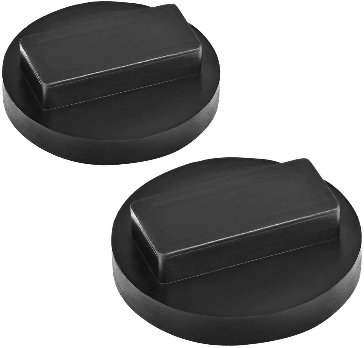 1Pcs Car Lift Jack Stand Rubber Pads Square Slotted Frame Rail Floor Jack Guard Adapter Pad Universal Jack Pad Auto Repair Kit