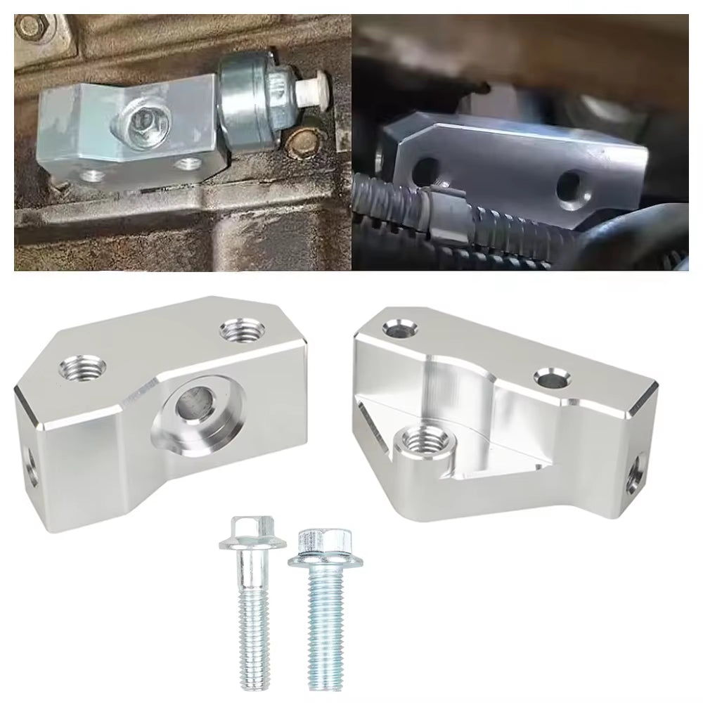 551216-KN30 Knock Sensor and Hardnesses Relocation Bracket Kit Fit for GM LS Gen 3 Engines LS1 LM7 LR4 LQ4 LS6 L59 LQ9 LM4