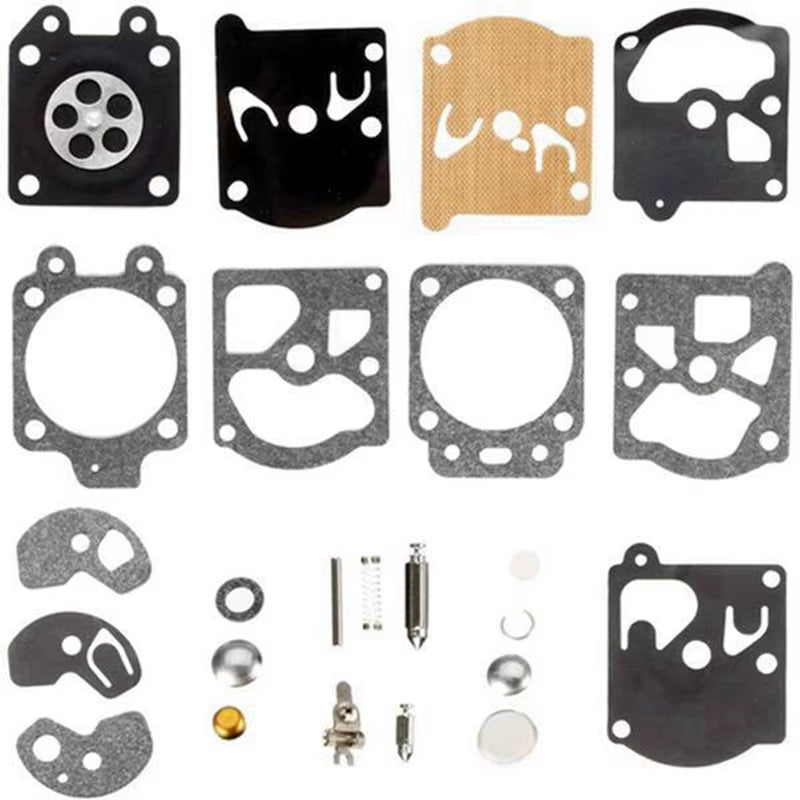 10 Sets Carburetor Carb Repair Kit Gasket Diaphragm for Walbro WA WT Series K10-WAT RH