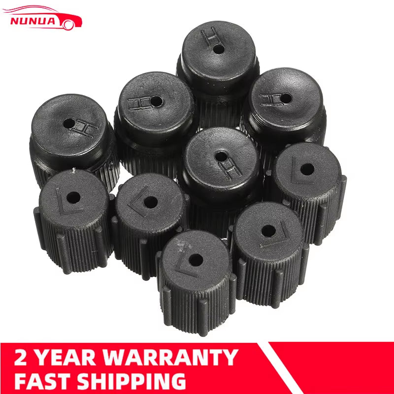 R134A 13Mm & 16Mm Air Conditioning Service AC System Charging Port Caps Car Charging Port AC System Caps Accessories