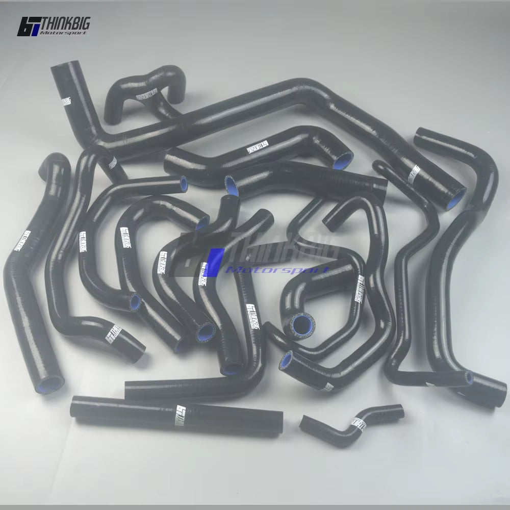 Silicone Radiator Hose Kit for 1998-2006 Audi TT MK1 1.8T/1.8T Quattro 225Ps（18Pcs）