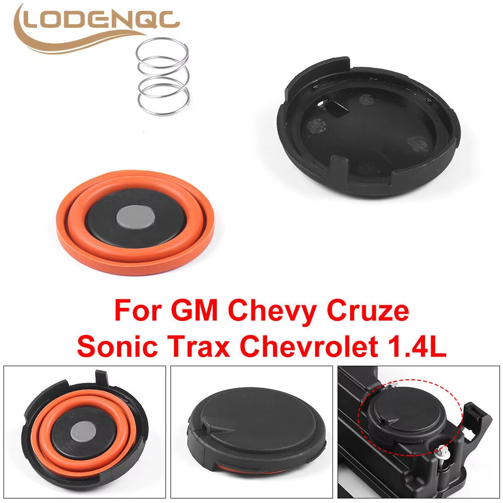 Valve PCV Cover Repair Kit Membrane for Chevrolet Cruze Sonic Engine Camshaft Valve Cover 25198874 55573746