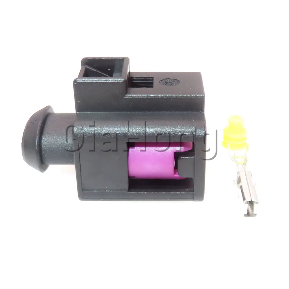 1 Set 2 Way Auto AC Assembly 4D0971992 Car High Pressure Oil Pump Electric Wire Harness Socket for Audi Automobile Sealed Plug