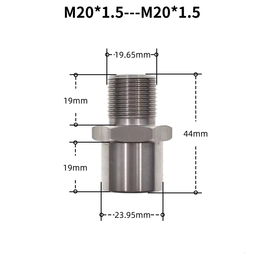 SK Oil Cooler Filter Sandwich Plate Adapter Sensor Fastening Screws M18*1.5 3/4-16 UNF M20*1.5 M22*1.5 Stainless Steel Screw Rod
