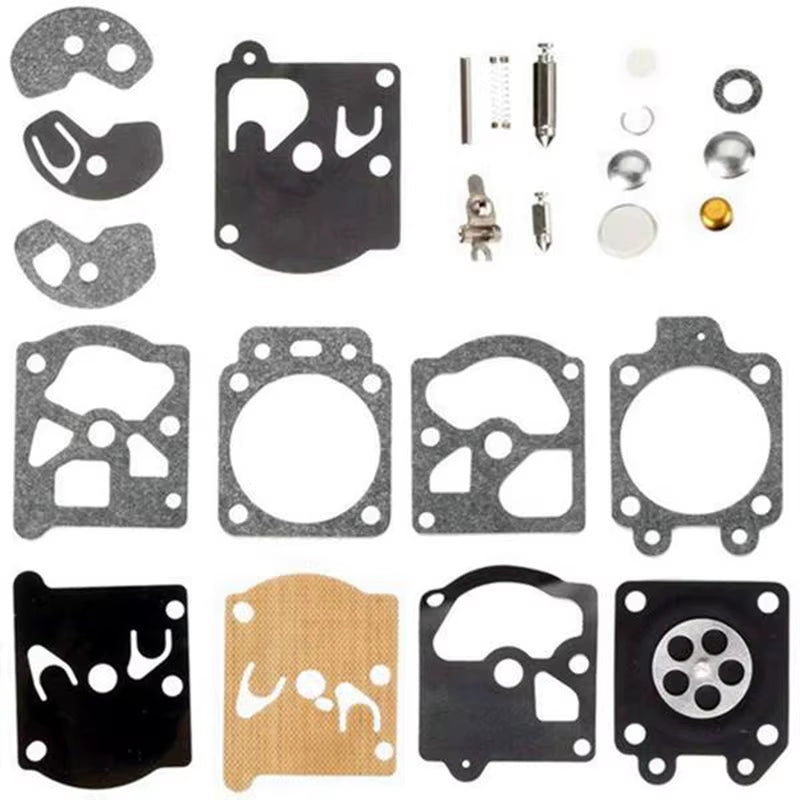 10 Sets Carburetor Carb Repair Kit Gasket Diaphragm for Walbro WA WT Series K10-WAT RH