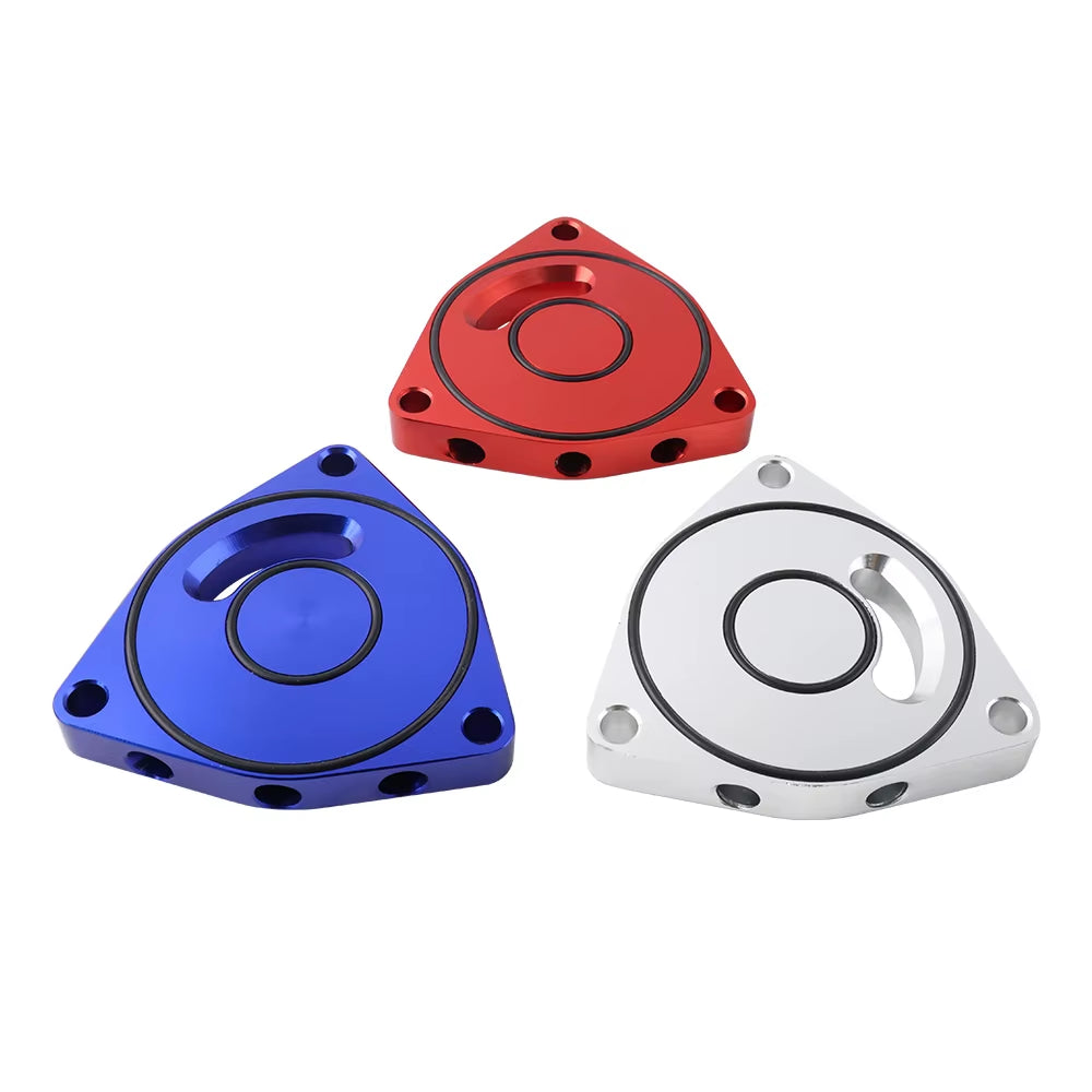 Silver Black Red Turbo Blow off Valve Plate Spacer Performance for 2015-2021 Honda Civic 1.5T Coupe BOV Billet Engine