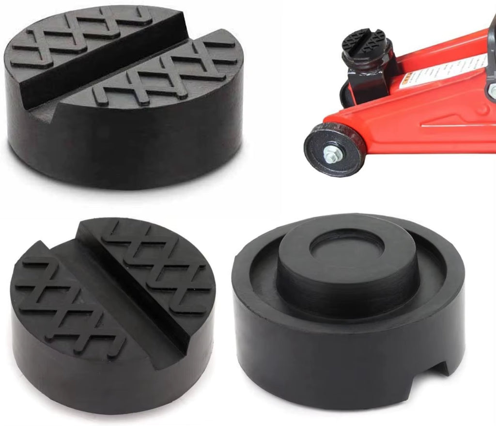 Floor Slotted Car Jack Rubber Pad Frame Protector Adapter Jacking Tool Pinch Weld Side Lifting Disk for Lexus Subaru Fiat Volvo