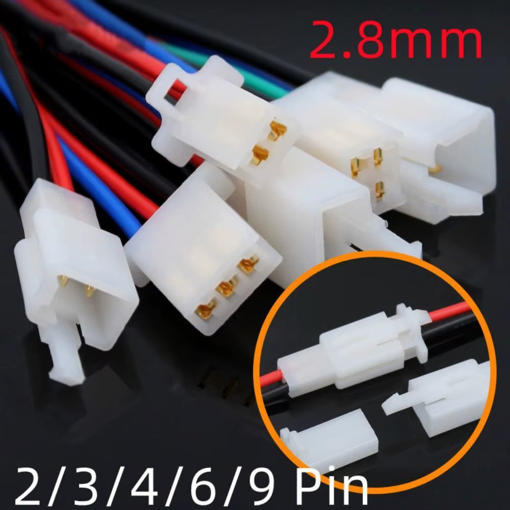 Quick Connection Line Docking Motorcycle Ebike Automotive Electrical Wire Male Female Cable Car Wire Connector Terminal Cable