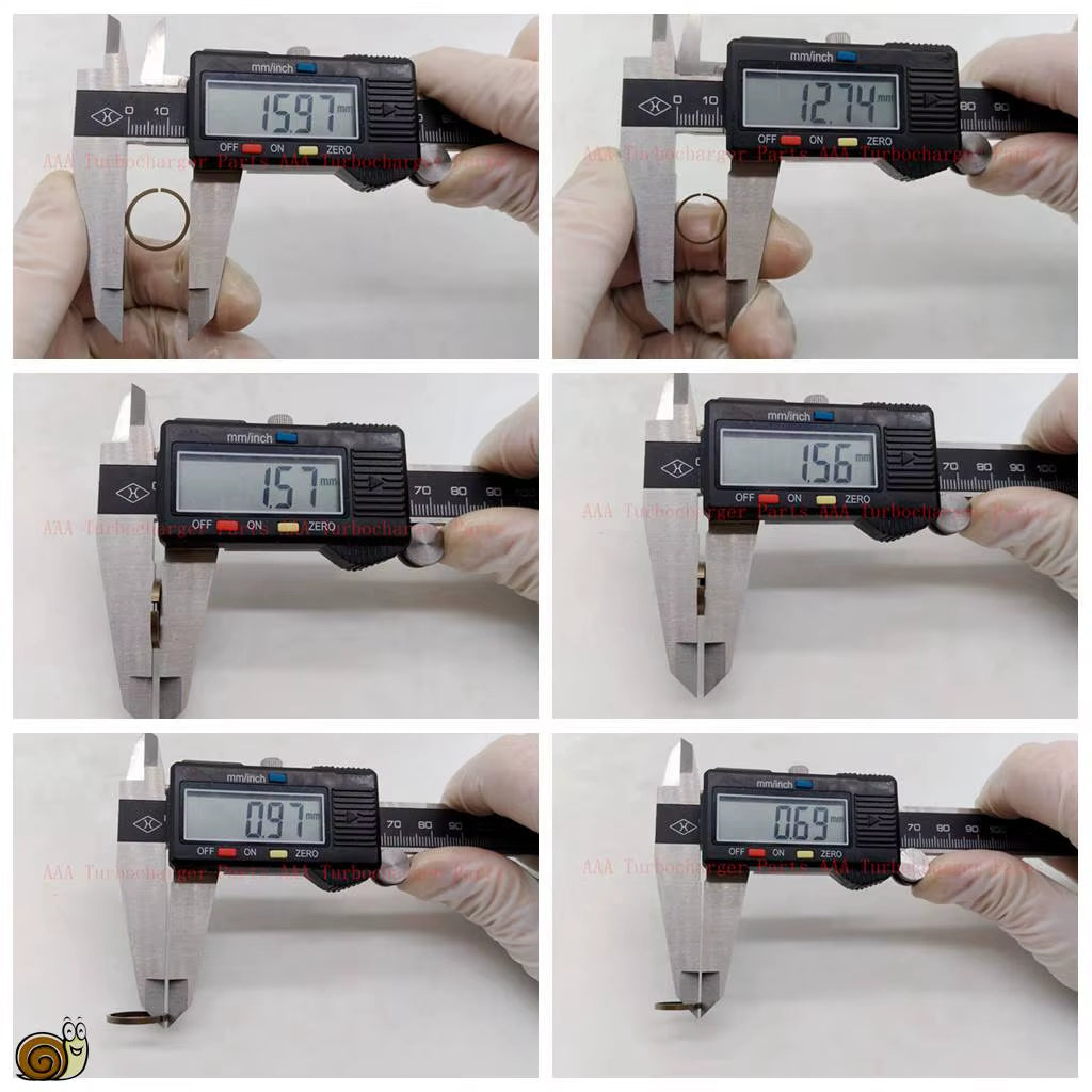 TB25/TB28/GT22/GT25 Turbocharger Seal Ring/Piston Ring Turbo Parts Repair Kits Supplier AAA Turbocharger Parts