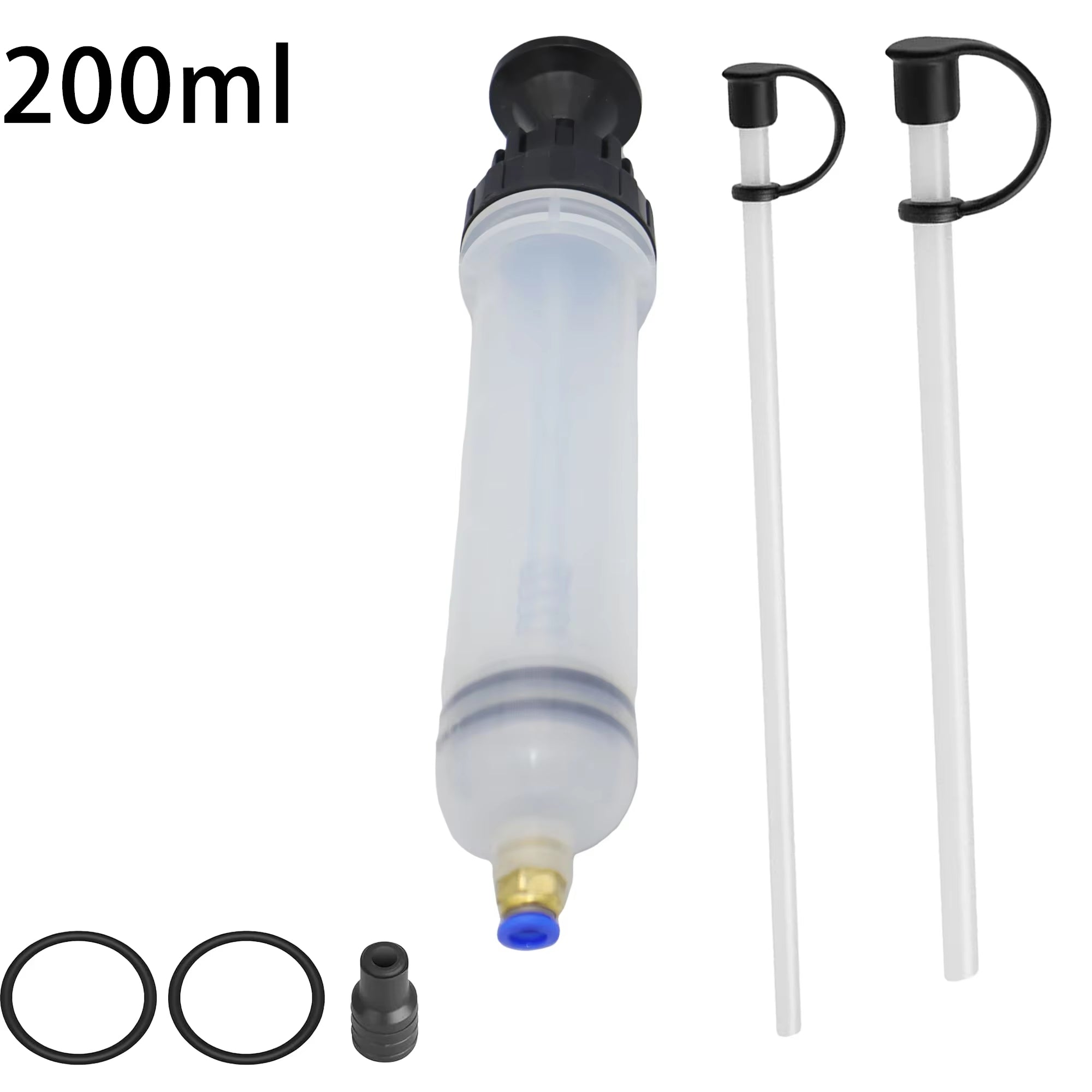 Car Oil Fluid Extractor Brake Fluid Syringe Pump Oil Change Syringe Pump Manual Suction Vacuum Fuel Transfer Hand Pump