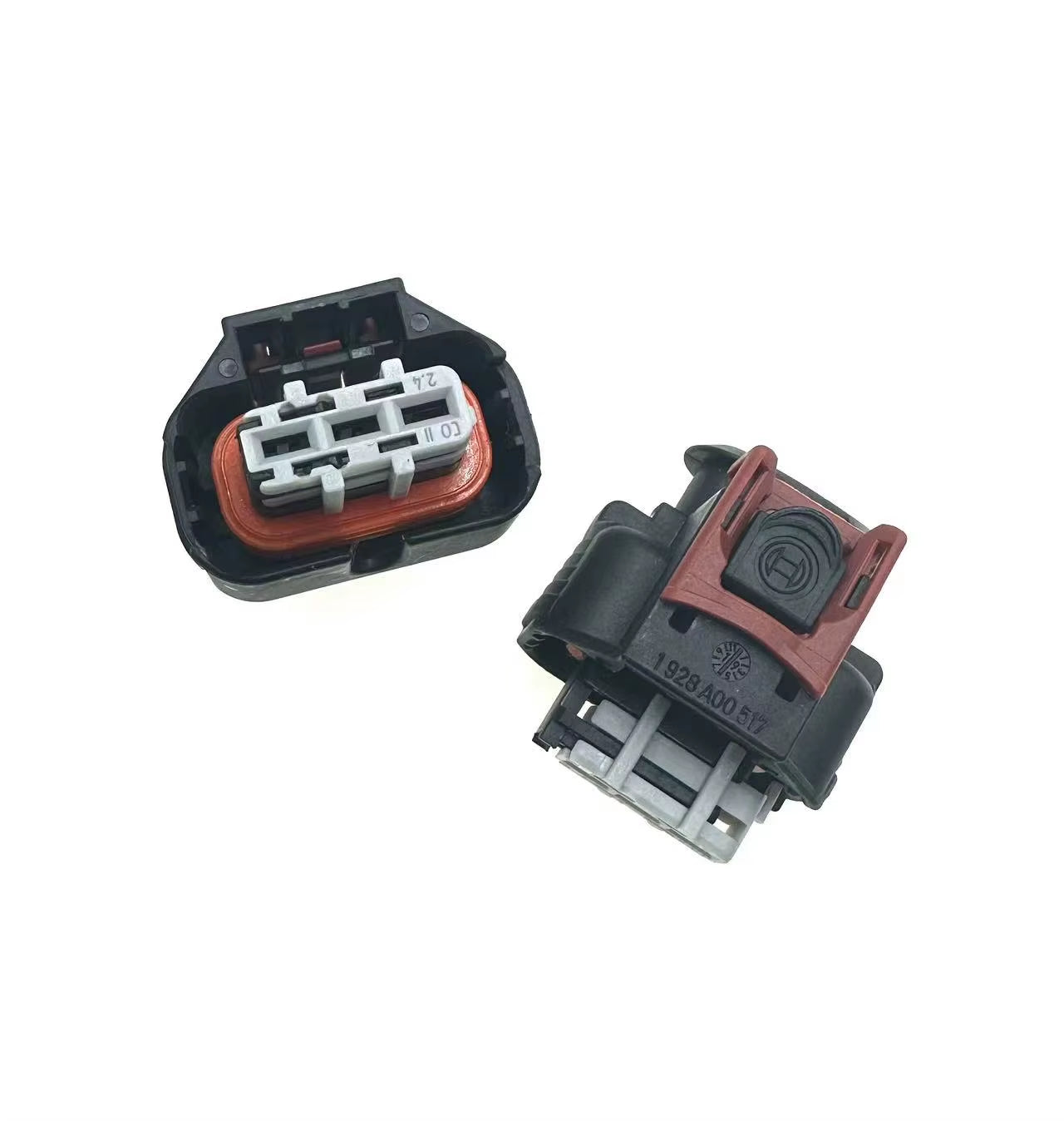 1928403428 Tail Clamp 1928A00517 Fuel Injector Intake Pressure Measuring Unit Rubber Housing Plug 2P