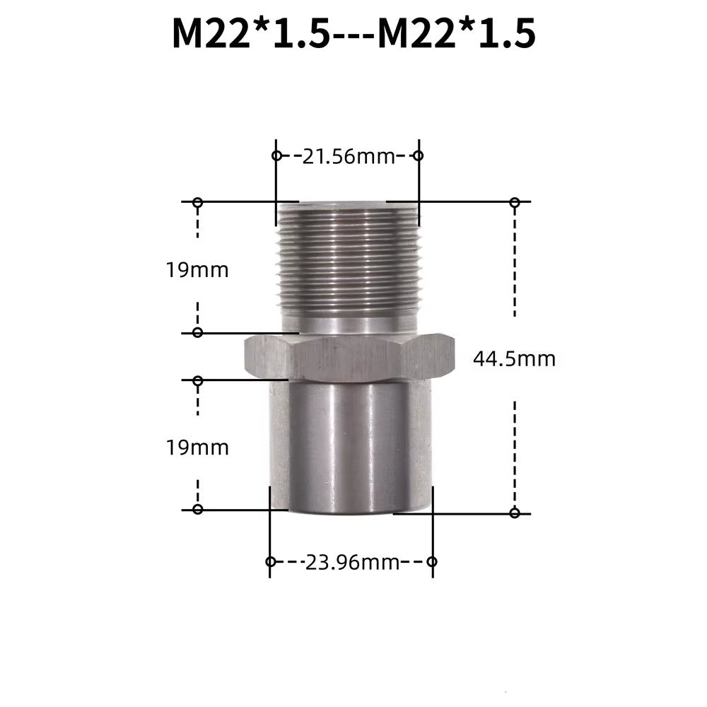 SK Oil Cooler Filter Sandwich Plate Adapter Sensor Fastening Screws M18*1.5 3/4-16 UNF M20*1.5 M22*1.5 Stainless Steel Screw Rod