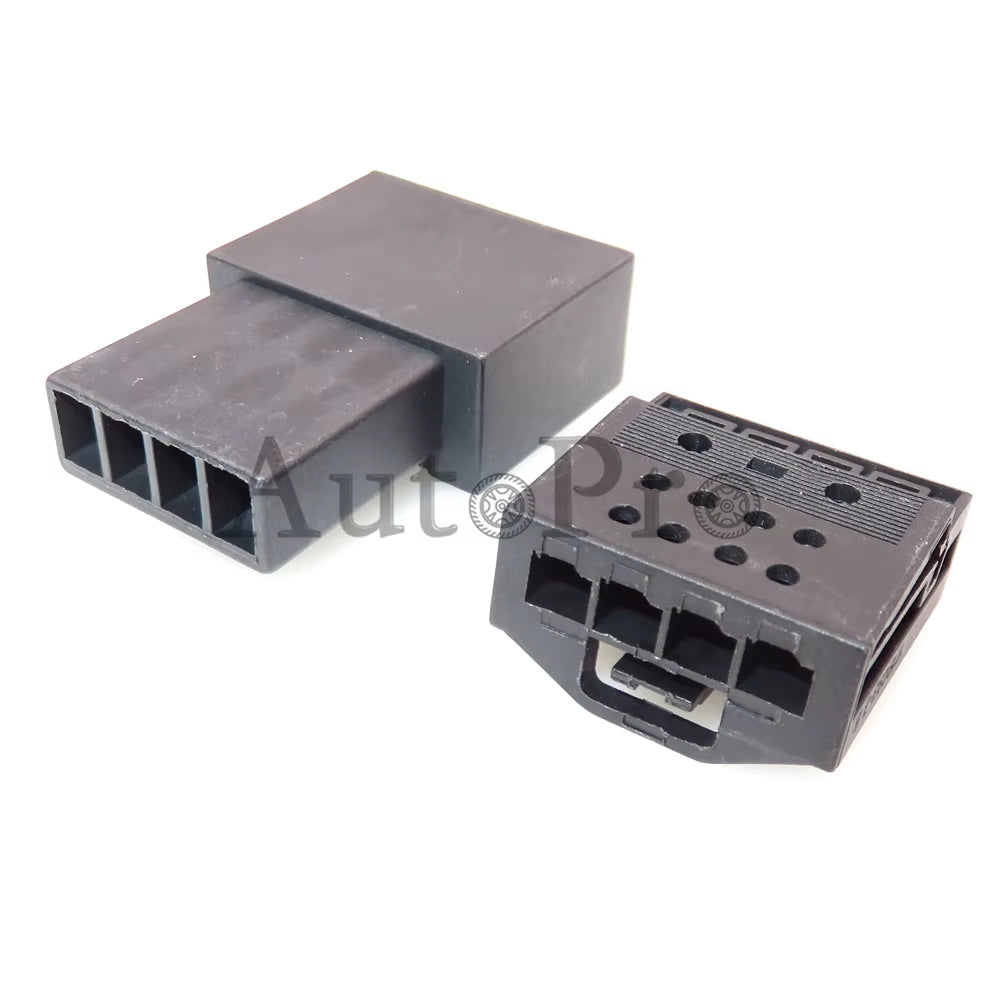 1 Set 4 Hole 1719093-1 1719093-3B AC Assembly Car Plastic Housing Unsealed Connectors Auto WOOFER Wiring Harness Socket for BWM