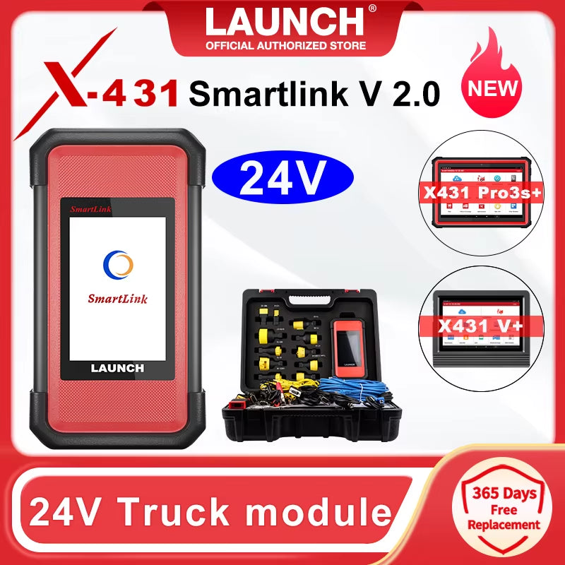 X431 Smartlink C 2.0 Heavy Duty Truck Diagnostic Test & Measurement Tools Code Readers Scan Tools X431 HD Module Works for X431